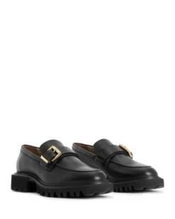 Women's Emily Slip On Buckled Loafer Flats - ALLSAINTS