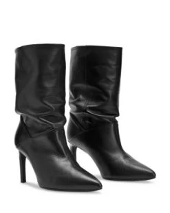 Women's Orlana Pointed Toe High Heel Slouch Boots - ALLSAINTS