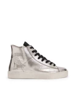 Women's Tana Metallic Lace Up High Top Sneakers - ALLSAINTS 8 Women's Tana Metallic Lace Up High Top Sneakers - ALLSAINTS -Fashion Clothing AllSaints 13058121 fpx