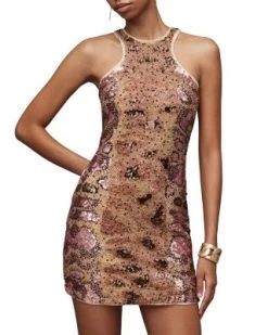Norma Embellished Dress - ALLSAINTS