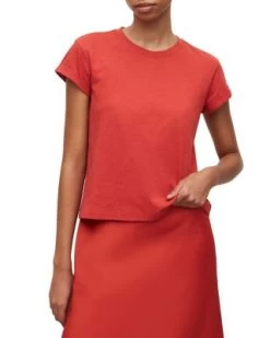 Anna Cuffed Sleeve Tee - ALLSAINTS -Fashion Clothing AllSaints 13070864 fpx