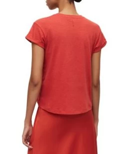 Anna Cuffed Sleeve Tee - ALLSAINTS -Fashion Clothing AllSaints 13070877 fpx