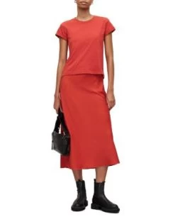 Anna Cuffed Sleeve Tee - ALLSAINTS -Fashion Clothing AllSaints 13070881 fpx