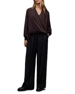 Abi Draped Top - ALLSAINTS -Fashion Clothing AllSaints 13070902 fpx