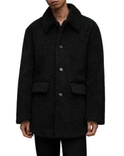 Albian Button Front Coat - ALLSAINTS