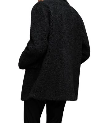 Albian Button Front Coat - ALLSAINTS 5 Albian Button Front Coat - ALLSAINTS - Image 5