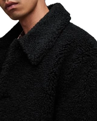 Albian Button Front Coat - ALLSAINTS 6 Albian Button Front Coat - ALLSAINTS - Image 6