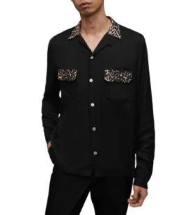 Reserve Long Sleeve Shirt - ALLSAINTS -Fashion Clothing AllSaints 13077331 fpx