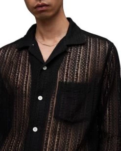 Cala Relaxed Fit Shirt - ALLSAINTS 10 Cala Relaxed Fit Shirt - ALLSAINTS -Fashion Clothing AllSaints 13077382 fpx