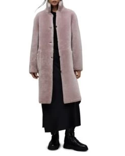 Serra Reversible Shearling Coat - ALLSAINTS