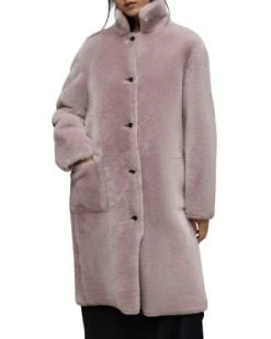 Serra Reversible Shearling Coat - ALLSAINTS -Fashion Clothing AllSaints 13077927 fpx