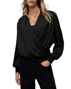 Abi Draped Top - ALLSAINTS -Fashion Clothing AllSaints 13080263 fpx