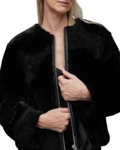 Hania Sheepskin Jacket - ALLSAINTS