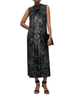 Harper Embellished Maxi Dress - ALLSAINTS -Fashion Clothing AllSaints 13089130 fpx