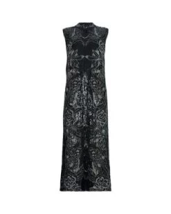 Harper Embellished Maxi Dress - ALLSAINTS -Fashion Clothing AllSaints 13089131 fpx