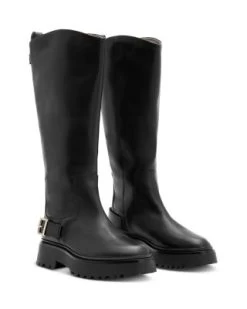 Women's Opal Pull On Riding Boots - ALLSAINTS