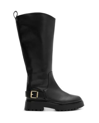 Women's Opal Pull On Riding Boots - ALLSAINTS 3 Women's Opal Pull On Riding Boots - ALLSAINTS - Image 3