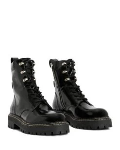 Women's Heidi Lace Up Combat Boots - ALLSAINTS