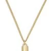 Hexagon Bold Pendant Necklace, 17-19" - ALLSAINTS