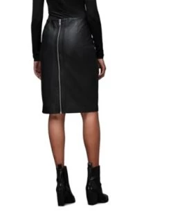Lucille Leather Pencil Skirt - ALLSAINTS -Fashion Clothing AllSaints 13140146 fpx