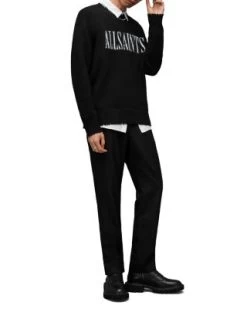 Luka Saints Relaxed Fit Crewneck Sweater - ALLSAINTS -Fashion Clothing AllSaints 13165352 fpx