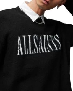 Luka Saints Relaxed Fit Crewneck Sweater - ALLSAINTS -Fashion Clothing AllSaints 13165353 fpx