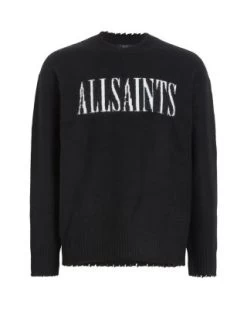 Luka Saints Relaxed Fit Crewneck Sweater - ALLSAINTS -Fashion Clothing AllSaints 13165356 fpx
