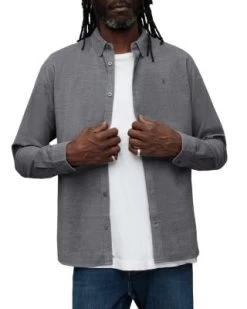 Lorella Slim Fit Shirt - ALLSAINTS -Fashion Clothing AllSaints 13165491 fpx