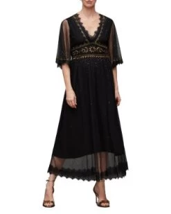 Chaya Embellished Dress - ALLSAINTS