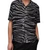Cubs Relaxed Fit Printed Short Sleeve Camp Shirt - ALLSAINTS