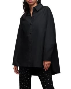 Evie Cotton Shirt - ALLSAINTS