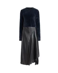 Megan 2-in-1 Sweater & Slip Dress - ALLSAINTS -Fashion Clothing AllSaints 13170019 fpx