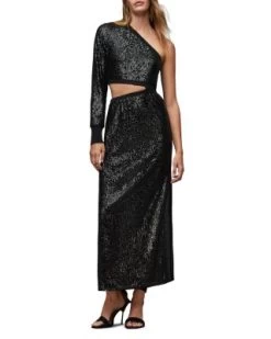 Daisy Topaz Sequin Dress - ALLSAINTS