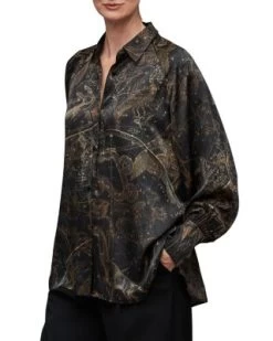 Oana Zig Shirt - ALLSAINTS