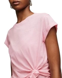 Anna Cuffed Sleeve Tee - ALLSAINTS -Fashion Clothing AllSaints 13170610 fpx