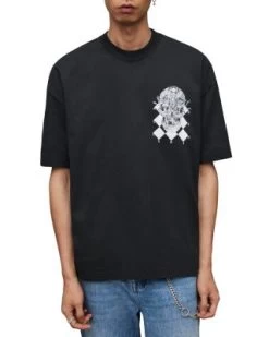 Oversized Short Sleeve Graphic Tee - ALLSAINTS