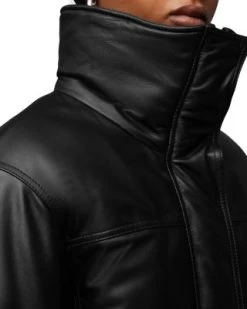 Sloane Padded Leather Jacket - ALLSAINTS -Fashion Clothing AllSaints 13170813 fpx