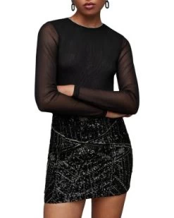 Nora Sparkle Top - ALLSAINTS