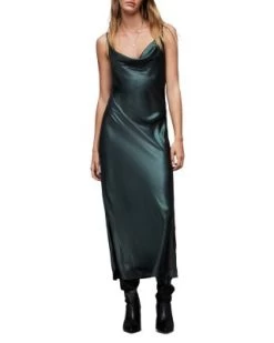 Hadley Metallic Dress - ALLSAINTS