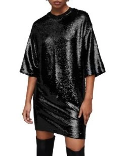 Opal Sparkle Sequin Dress - ALLSAINTS