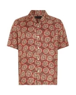 Ozymandias Relaxed Fit Button Down Camp Shirt - ALLSAINTS -Fashion Clothing AllSaints 13171053 fpx