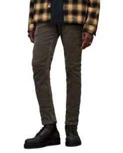 Rex Slim Fit Corduroy Jeans In Dark Ivy Green - ALLSAINTS