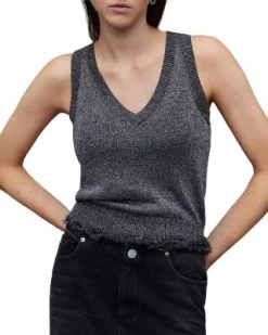 Lyra Glitter Tank - ALLSAINTS