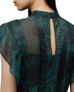 Fleur Zig Dress - ALLSAINTS -Fashion Clothing AllSaints 13173007 fpx