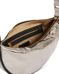 Half Moon Small Metallic Crossbody - ALLSAINTS -Fashion Clothing AllSaints 13182676 fpx