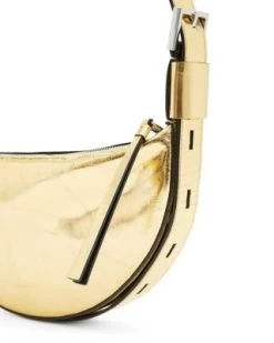 Half Moon Small Metallic Crossbody - ALLSAINTS -Fashion Clothing AllSaints 13183419 fpx