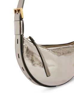 Half Moon Small Metallic Crossbody - ALLSAINTS -Fashion Clothing AllSaints 13183424 fpx
