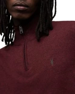 Kilburn Quarter Zip Sweater - ALLSAINTS -Fashion Clothing AllSaints 13188541 fpx