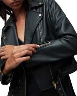 Balfern Leather Biker Jacket - ALLSAINTS -Fashion Clothing AllSaints 13195783 fpx