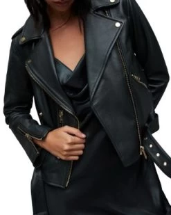 Balfern Leather Biker Jacket - ALLSAINTS -Fashion Clothing AllSaints 13195785 fpx